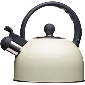 Living Nostalgia Antique Cream 1.4L Traditional Whistling Kettle Living Nostalgia Antique Cream 1.4L Traditional Whistling Kettle