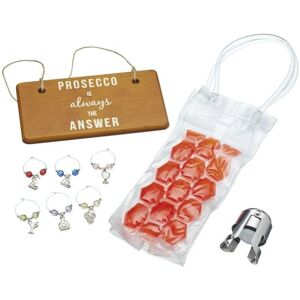 BarCraft Prosecco Gift Set - Unisex Party Accessories BarCraft Prosecco Gift Set - Unisex Party Accessories