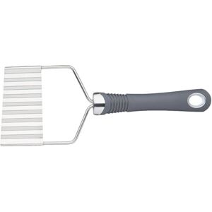KitchenCraft Fatiador ondulado de aço inoxidável - 21,5x8,5cm Ferramenta de cozinha KitchenCraft Fatiador ondulado de aço inoxidável - 21,5x8,5cm Ferramenta de cozinha