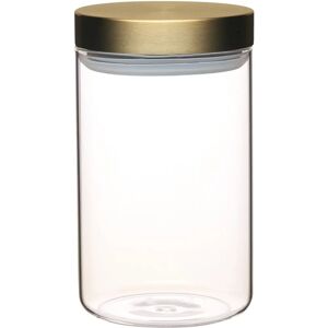 MasterClass Brass Lid Glass Food Storage Jar - Food Storage Jar MasterClass Brass Lid Glass Food Storage Jar - Food Storage Jar
