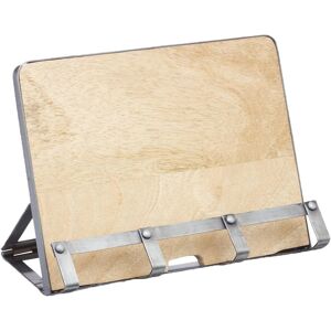 KitchenCraft Mango Wood Cookbook & Tablet Stand - Industrial Kitchen KitchenCraft Mango Wood Cookbook & Tablet Stand - Industrial Kitchen