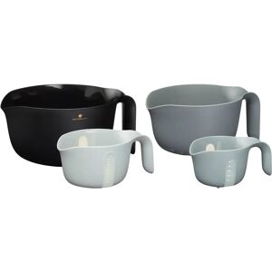 Masterclass Space Saving Mixing Bowl Set with Colander - 4 pcs Masterclass Space Saving Mixing Bowl Set with Colander - 4 pcs
