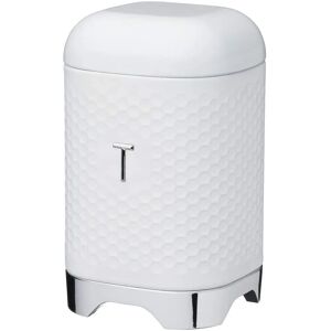 Lovello Retro Ice White Textured Tea Canister - Tea Storage Lovello Retro Ice White Textured Tea Canister - Tea Storage