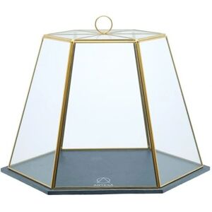 Artesa Glass Serving Cloche with Slate Base - Serving Cloche Artesa Glass Serving Cloche with Slate Base - Serving Cloche