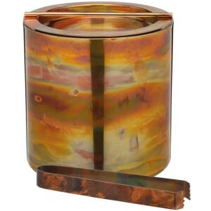 BarCraft Copper Ice Bucket with Lid & Tongs - 1.5L BarCraft Copper Ice Bucket with Lid & Tongs - 1.5L
