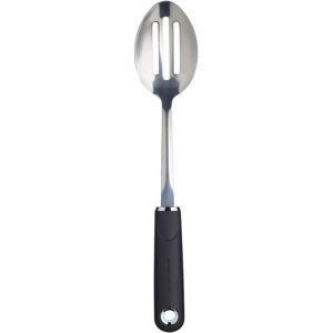 Colher escorredora em aço inox MasterClass - 34cm Colher escorredora em aço inox MasterClass - 34cm