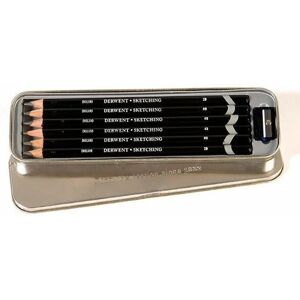 Derwent Professional Sketching Graphite Pencils - 6 Pack Derwent Professional Sketching Graphite Pencils - 6 Pack
