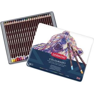 Derwent Coloursoft Multicolour 24 pcs - Colored Pencils Derwent Coloursoft Multicolour 24 pcs - Colored Pencils