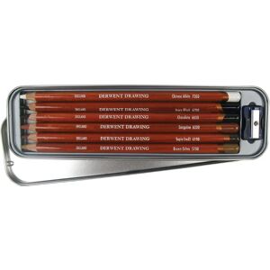 Derwent Earth Tones Drawing Set 6 - Drawing Pencils Derwent Earth Tones Drawing Set 6 - Drawing Pencils