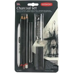 Derwent Charcoal Set - Natural & Tinted Media for Artists Derwent Charcoal Set - Natural & Tinted Media for Artists
