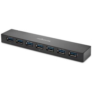 Kensington K39123EU USB Hub - 7 Ports, Black, USB 3.2 Gen 1 Kensington K39123EU USB Hub - 7 Ports, Black, USB 3.2 Gen 1