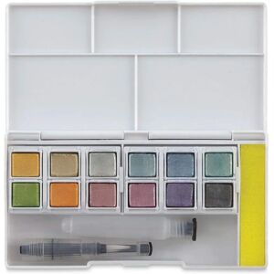Derwent Metallica Watercolor Paints - Metallic Paint Pan Set Derwent Metallica Watercolor Paints - Metallic Paint Pan Set