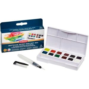 Derwent Inktense Paint Set - 12 Colour Travel Palette Derwent Inktense Paint Set - 12 Colour Travel Palette