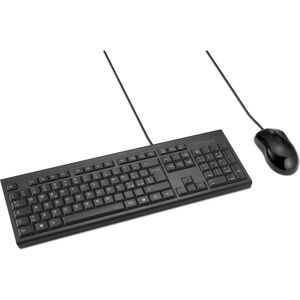 Kensington Kit Clavier Souris Filaire KM100 EQ - Bureautique USB Italien Noir Kensington Kit Clavier Souris Filaire KM100 EQ - Bureautique USB Italien Noir