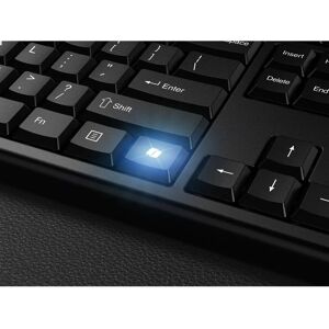 Kensington KM270 EQ Trådløst Tastatur- og Mus-Set - Sort Kensington KM270 EQ Trådløst Tastatur- og Mus-Set - Sort