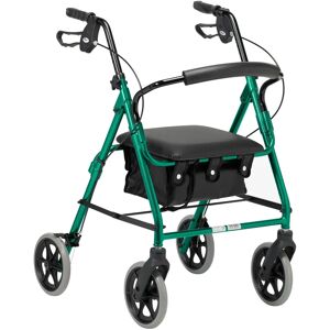 Days Wonder Lightweight Foldable Four Wheel Walker with Padded Seat - Walker Days Wonder Lightweight Foldable Four Wheel Walker with Padded Seat - Walker