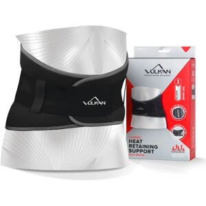 Vulkan Classic Back Brace Support - Medium - Black - Unisex Vulkan Classic Back Brace Support - Medium - Black - Unisex