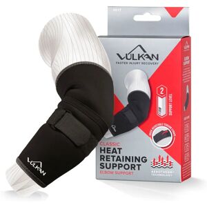 Vulkan Black Elbow Support with Strap - Support for Strain Prevention Vulkan Black Elbow Support with Strap - Support for Strain Prevention
