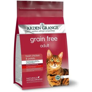 Arden Grange Chicken & Potato Grain-Free Adult Cat Food - 2kg Arden Grange Chicken & Potato Grain-Free Adult Cat Food - 2kg