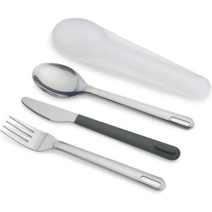 Joseph Joseph GoEat Stainless Steel Cutlery Set - Anthracite Joseph Joseph GoEat Stainless Steel Cutlery Set - Anthracite
