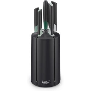 Joseph Joseph Elevate Knives 5-piece Carousel Set - Editions, Sage Green Joseph Joseph Elevate Knives 5-piece Carousel Set - Editions, Sage Green
