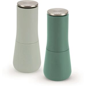 Joseph Joseph Sage Salt & Pepper Mills - Spill-Free, 2-Piece Set Joseph Joseph Sage Salt & Pepper Mills - Spill-Free, 2-Piece Set