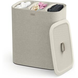 Joseph Joseph Tota Trio Laundry Basket - 90L, Ecru Joseph Joseph Tota Trio Laundry Basket - 90L, Ecru