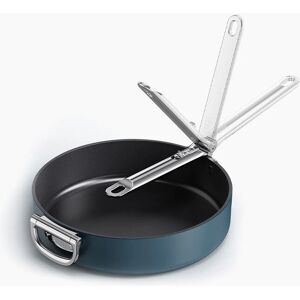 Joseph Joseph Space 28cm Non-Stick Frying Pan Mid Blue Joseph Joseph Space 28cm Non-Stick Frying Pan Mid Blue