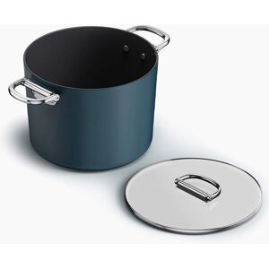 Joseph Joseph Space Non-Stick Stockpot & Lid - 25cm, Navy Joseph Joseph Space Non-Stick Stockpot & Lid - 25cm, Navy