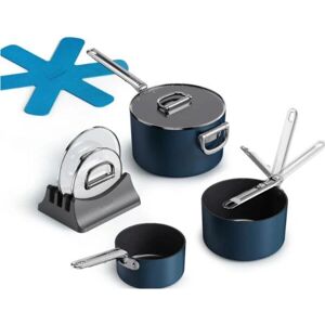 Joseph Joseph Space 8pc Cookware Set - Space-saving, Non-Stick, Induction Joseph Joseph Space 8pc Cookware Set - Space-saving, Non-Stick, Induction