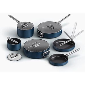 Joseph Joseph Space Non-Stick Cookware Set Navy - Cookware Set Joseph Joseph Space Non-Stick Cookware Set Navy - Cookware Set