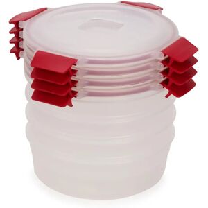 Joseph Joseph Nest Lock Round Storage Container - Red Joseph Joseph Nest Lock Round Storage Container - Red