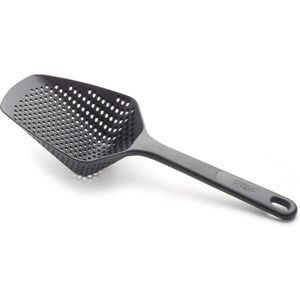 Joseph Joseph Scoop Plus - Zeef & Lepel - Zwart - Hittebestendig 200°C Joseph Joseph Scoop Plus - Zeef & Lepel - Zwart - Hittebestendig 200°C