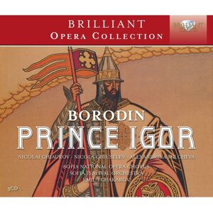 Brilliant Classics - Alexander Borodin Prince Igor - Coffret 3 CD - Album de Musique - Publicité Brilliant Classics - Alexander Borodin Prince Igor - Coffret 3 CD - Album de Musique - Publicité