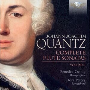 Brilliant Classics Johann Joachim Quantz: Complete Flute Sonatas - Classical Music CD Brilliant Classics Johann Joachim Quantz: Complete Flute Sonatas - Classical Music CD
