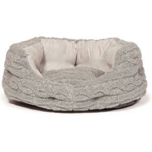 Danish Design Bobble Deluxe Slumber Dog Bed - Pewter - 76cm Danish Design Bobble Deluxe Slumber Dog Bed - Pewter - 76cm
