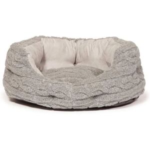 Danish Design Bobble Deluxe Slumber Dog Bed - Pewter - 101cm Danish Design Bobble Deluxe Slumber Dog Bed - Pewter - 101cm