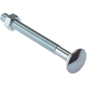 Forgefix M6 Carriage Bolt 130mm ZP - 10 pcs Forgefix M6 Carriage Bolt 130mm ZP - 10 pcs