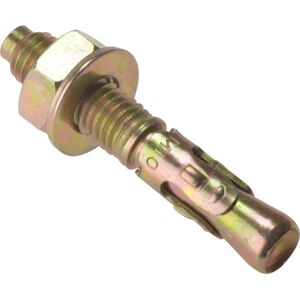 ForgeFix Yellow Zinc Passivated Through Bolt M12 x 180mm - Through Bolt ForgeFix Yellow Zinc Passivated Through Bolt M12 x 180mm - Through Bolt