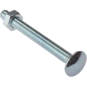 Forgefix Forge 5CB1275 Carriage Bolt & Nut - M12 x 75mm - Zinc Plated Forgefix Forge 5CB1275 Carriage Bolt & Nut - M12 x 75mm - Zinc Plated