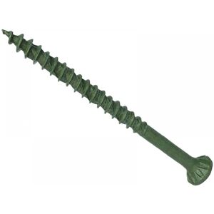 ForgeFast Green Countersunk Torx Decking Screws 5.0 x 100mm - 300 Tub ForgeFast Green Countersunk Torx Decking Screws 5.0 x 100mm - 300 Tub