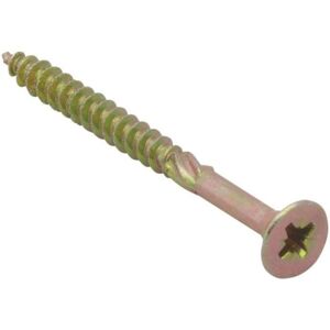 ForgeFix SPE460Y Yellow Zinc Screws - Spectre Screw 4.0 x 60mm - Screws ForgeFix SPE460Y Yellow Zinc Screws - Spectre Screw 4.0 x 60mm - Screws