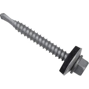 Forgefix Forgefix Lámina de techo a tornillo hexagonal de acero y arandela No.3 - 5.5x45mm Forgefix Forgefix Lámina de techo a tornillo hexagonal de acero y arandela No.3 - 5.5x45mm