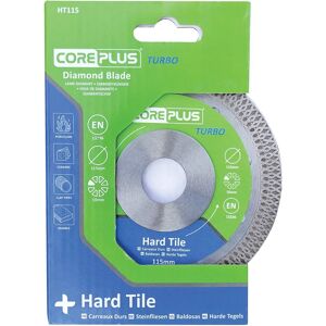 CorePlus HT115 Hard Tile Turbo Diamond Blade - Diamond Blade 115mm CorePlus HT115 Hard Tile Turbo Diamond Blade - Diamond Blade 115mm