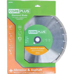 CorePlus AB350 Abrasive & Asphalt Diamond Blade - 350mm CorePlus AB350 Abrasive & Asphalt Diamond Blade - 350mm