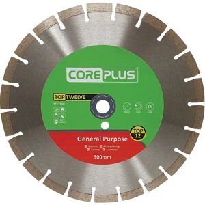 CorePlus Top Twelve Diamond Blade 300mm - General Purpose Tool CorePlus Top Twelve Diamond Blade 300mm - General Purpose Tool