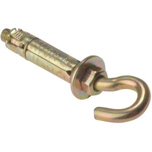 Œil de boulon zincé jaune ForgeFix M6 - Fixation robuste - Publicité Œil de boulon zincé jaune ForgeFix M6 - Fixation robuste - Publicité