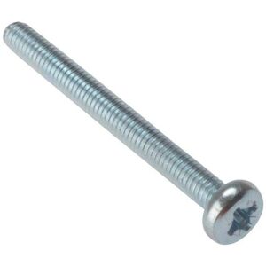 Forgefix M6 x 50mm Pozi Pan Head Machine Screw - Bag of 25 Forgefix M6 x 50mm Pozi Pan Head Machine Screw - Bag of 25