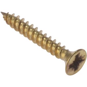 Forgefix CSK14EB Brass Pozi Screw - General Purpose Forgefix CSK14EB Brass Pozi Screw - General Purpose