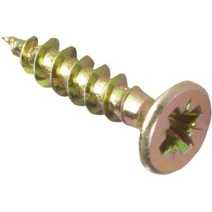 Forgefix Forge MPS417Y Multi-Purpose Pozi Screw CSK ST ZYP 4.0 x 17mm - Screws Forgefix Forge MPS417Y Multi-Purpose Pozi Screw CSK ST ZYP 4.0 x 17mm - Screws